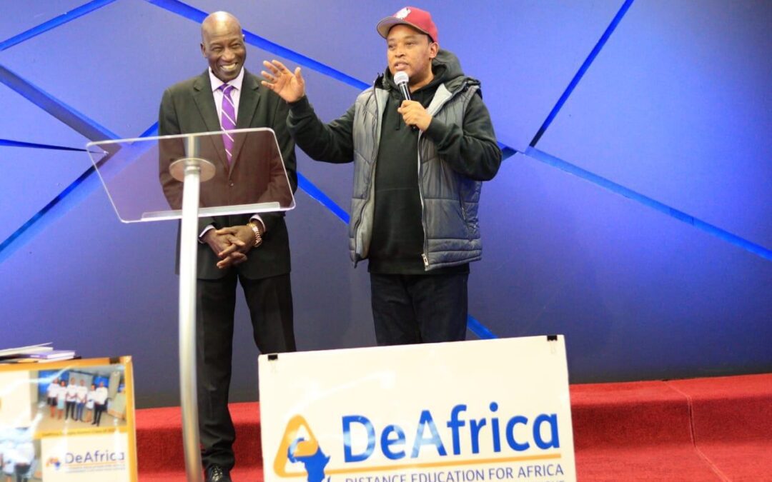 Sidiki Traore at the Harvest World Church in Maseru, Lesotho (Southern Africa)